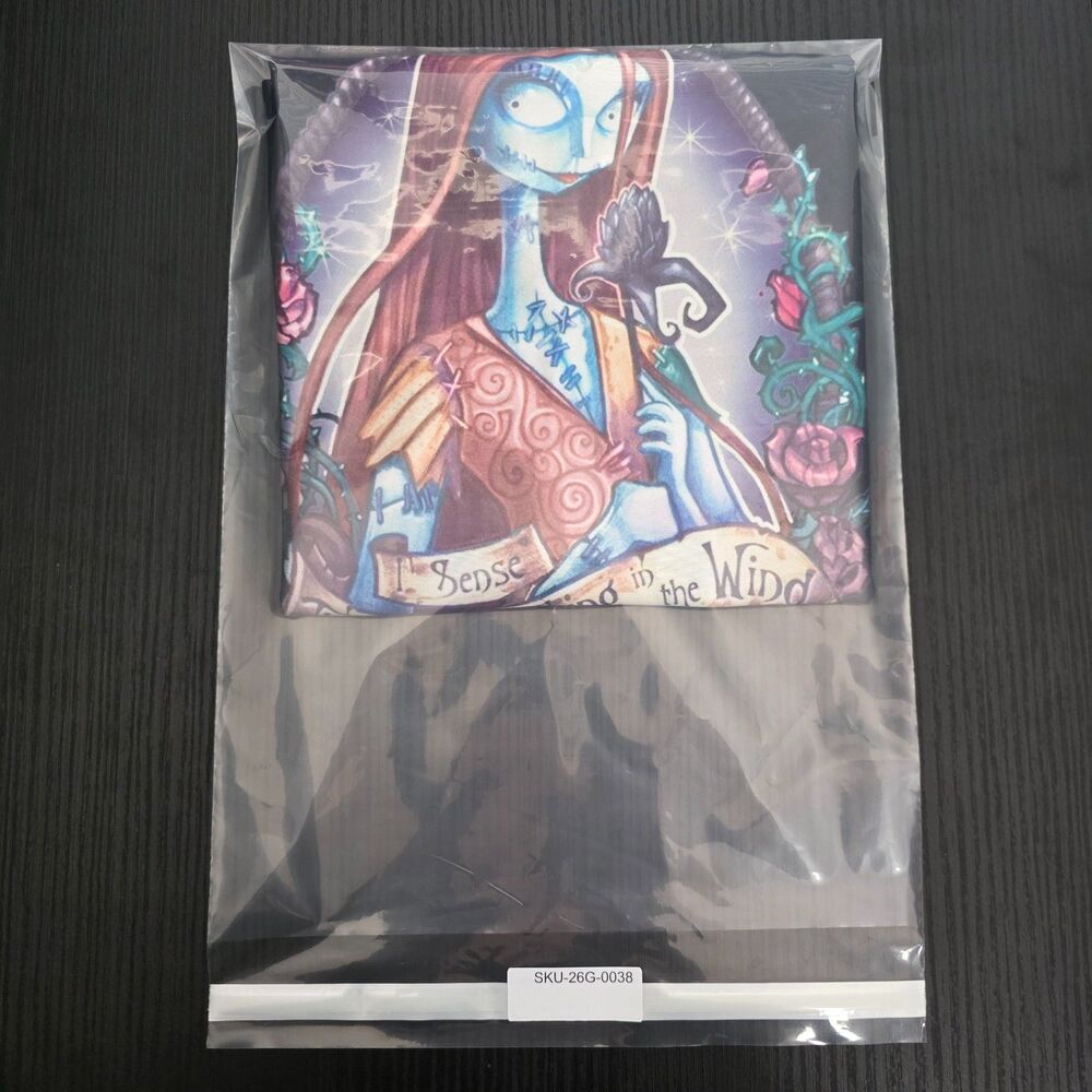 Sally Nightmare Before Christmas Black Racerback Tank Top - Picture 5 of 5